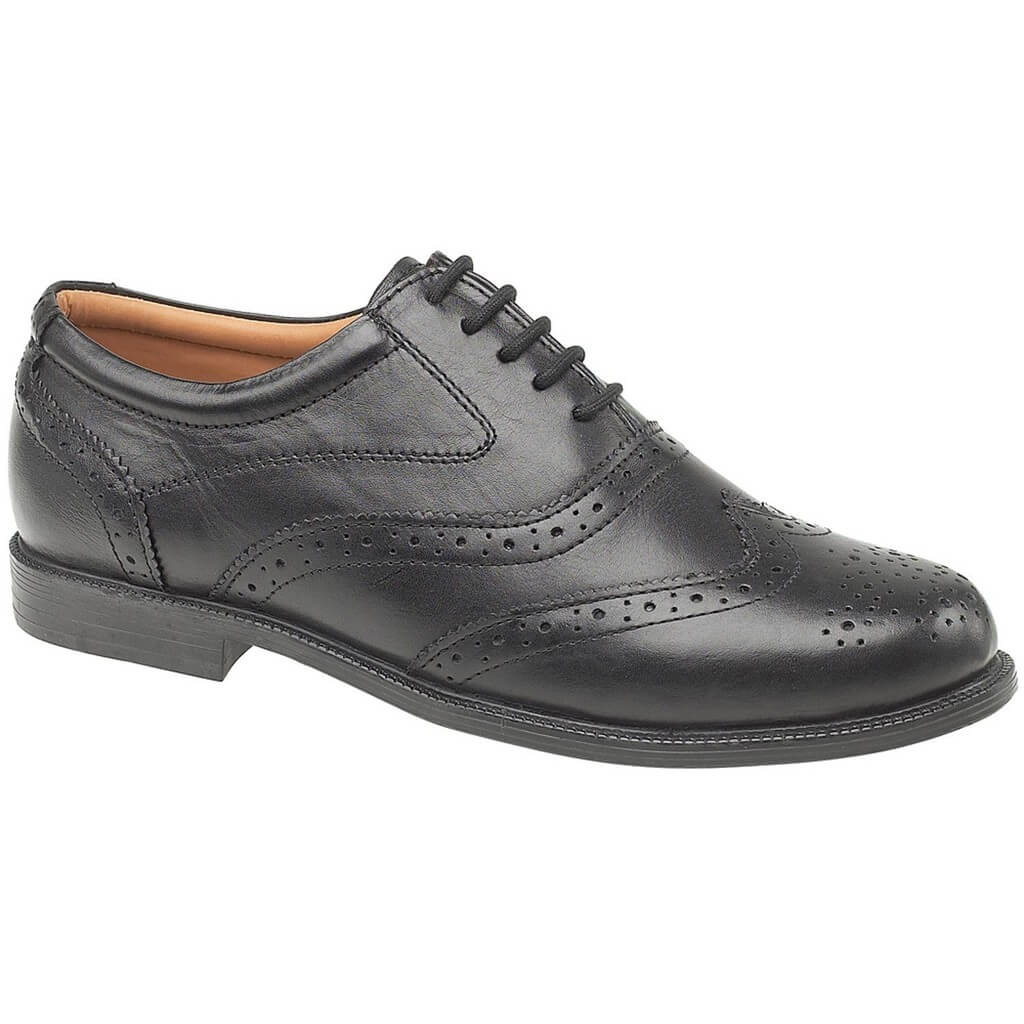 Amblers Liverpool Oxford Brogue Shoes Mens - workweargurus.com