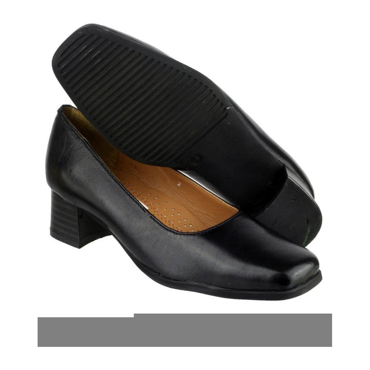 Amblers Walford Court Shoes Wide-Fit Womens - workweargurus.com