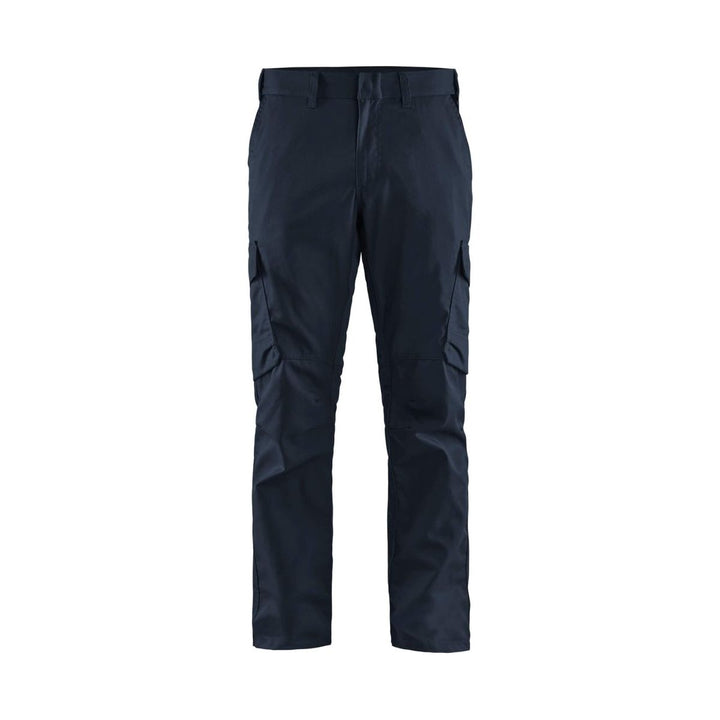 Blaklader 1444 Industry Trousers Stretch - Mens (14441832) - (Colours 2 of 3) - workweargurus.com #colour_dark-navy-black