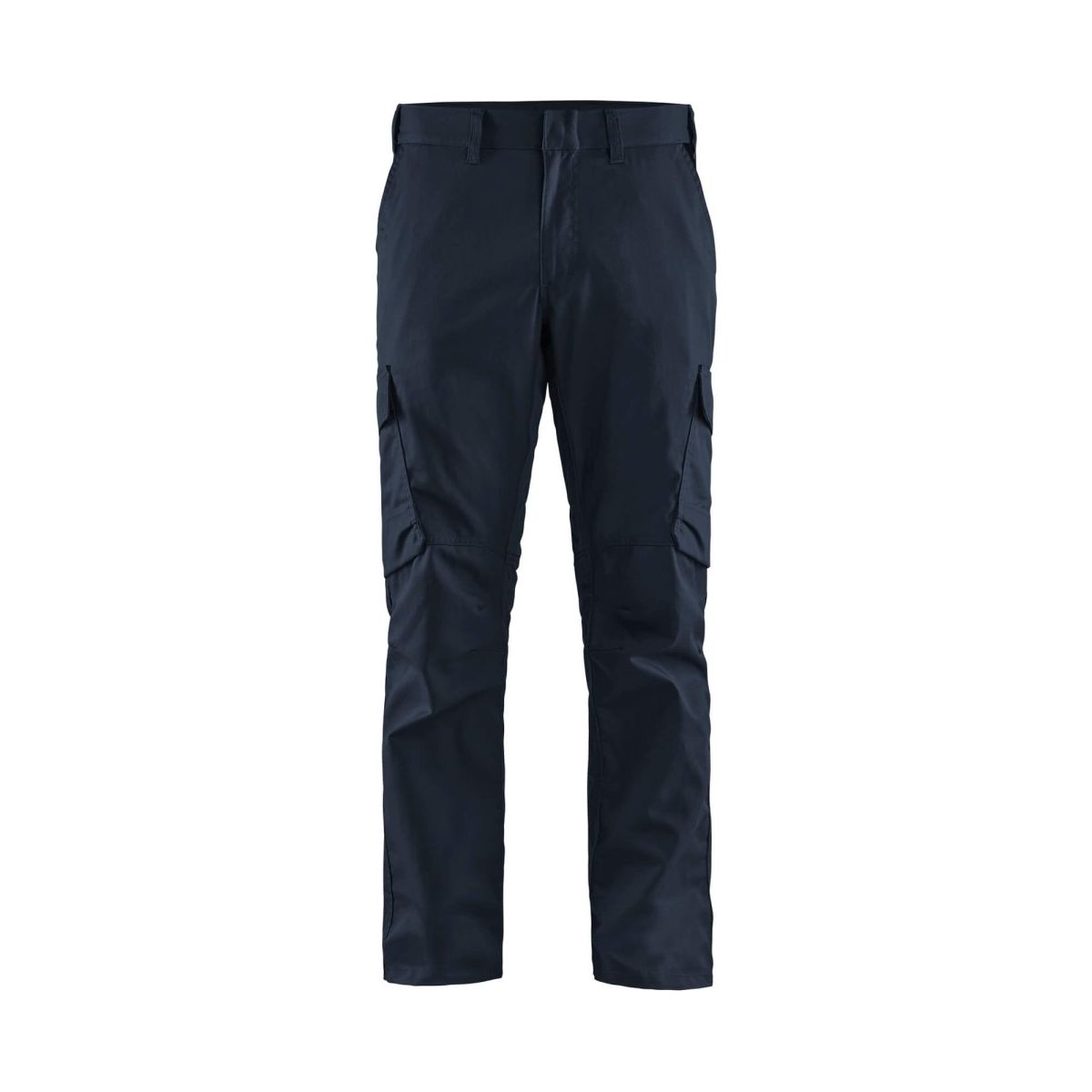 Blaklader 1444 Industry Trousers Stretch - Mens (14441832) - (Colours 2 of 3) - workweargurus.com #colour_dark-navy-black
