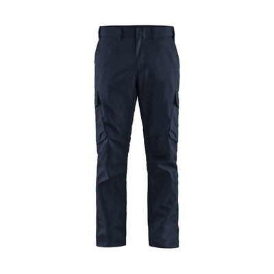 Blaklader 1444 Industry Trousers Stretch - Mens (14441832) - (Colours 2 of 3) - workweargurus.com #colour_dark-navy-black
