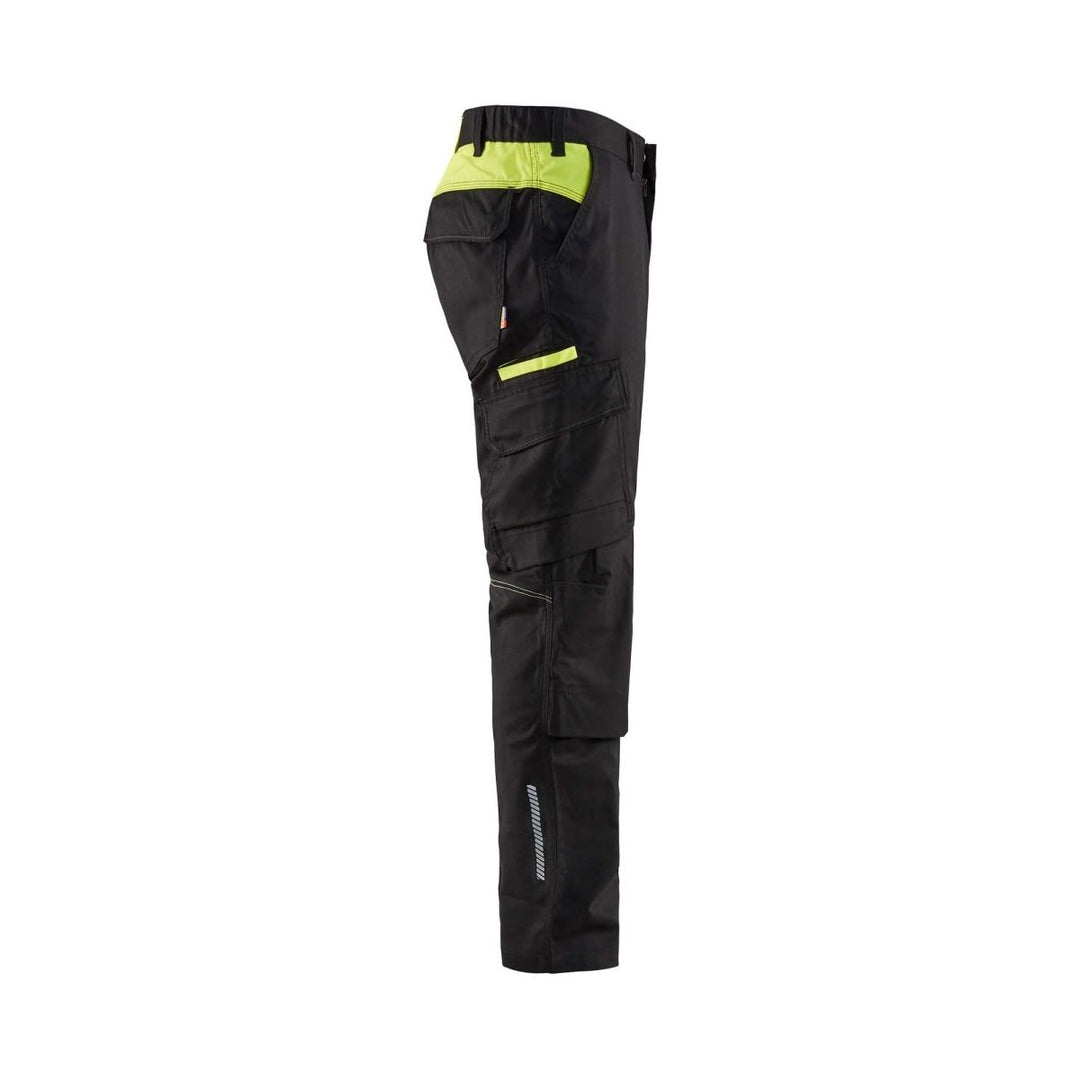 Blaklader 1448 Trousers Knee-Pad Stretch - Mens (14481832) - (Colours 2 of 3) - workweargurus.com