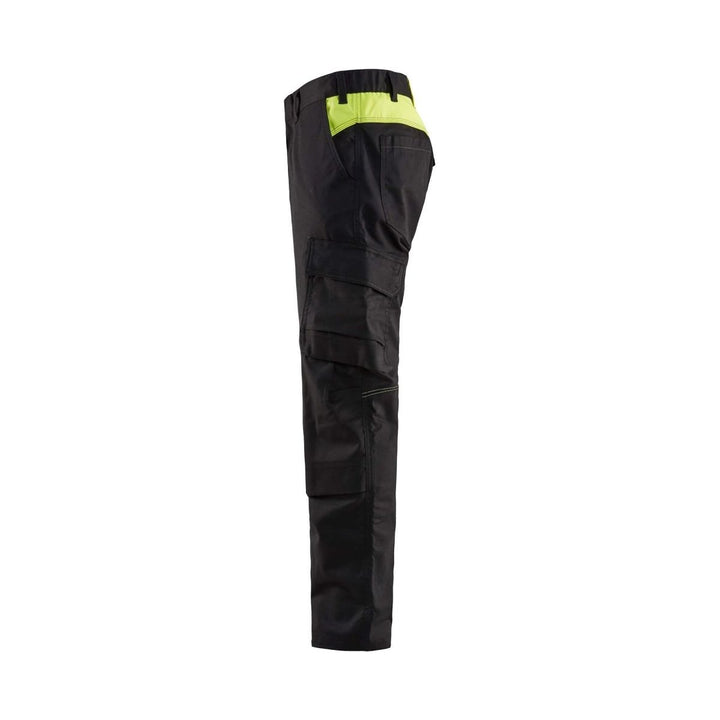 Blaklader 1448 Trousers Knee-Pad Stretch - Mens (14481832) - (Colours 2 of 3) - workweargurus.com