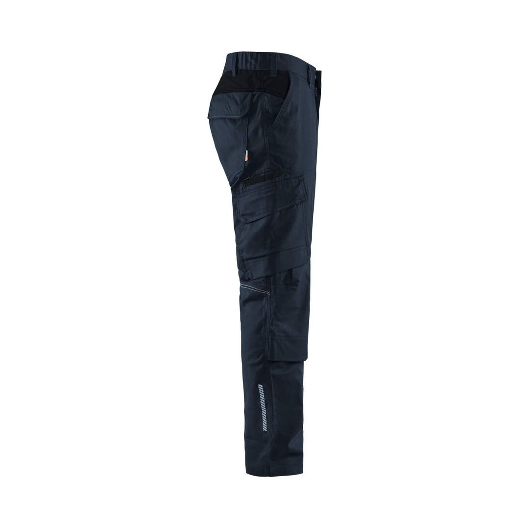 Blaklader 1448 Trousers Knee-Pad Stretch - Mens (14481832) - (Colours 2 of 3) - workweargurus.com