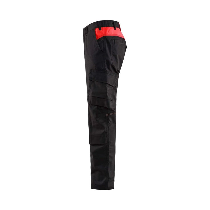 Blaklader 1448 Trousers Knee-Pad Stretch - Mens (14481832) - (Colours 2 of 3) - workweargurus.com