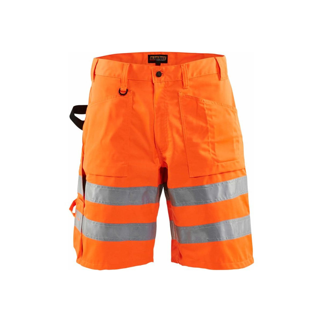 Blaklader 1537 Shorts Hi-Vis Orange - Mens (15371804) - workweargurus.com