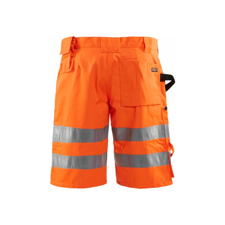 Blaklader 1537 Shorts Hi-Vis Orange - Mens (15371804) - workweargurus.com