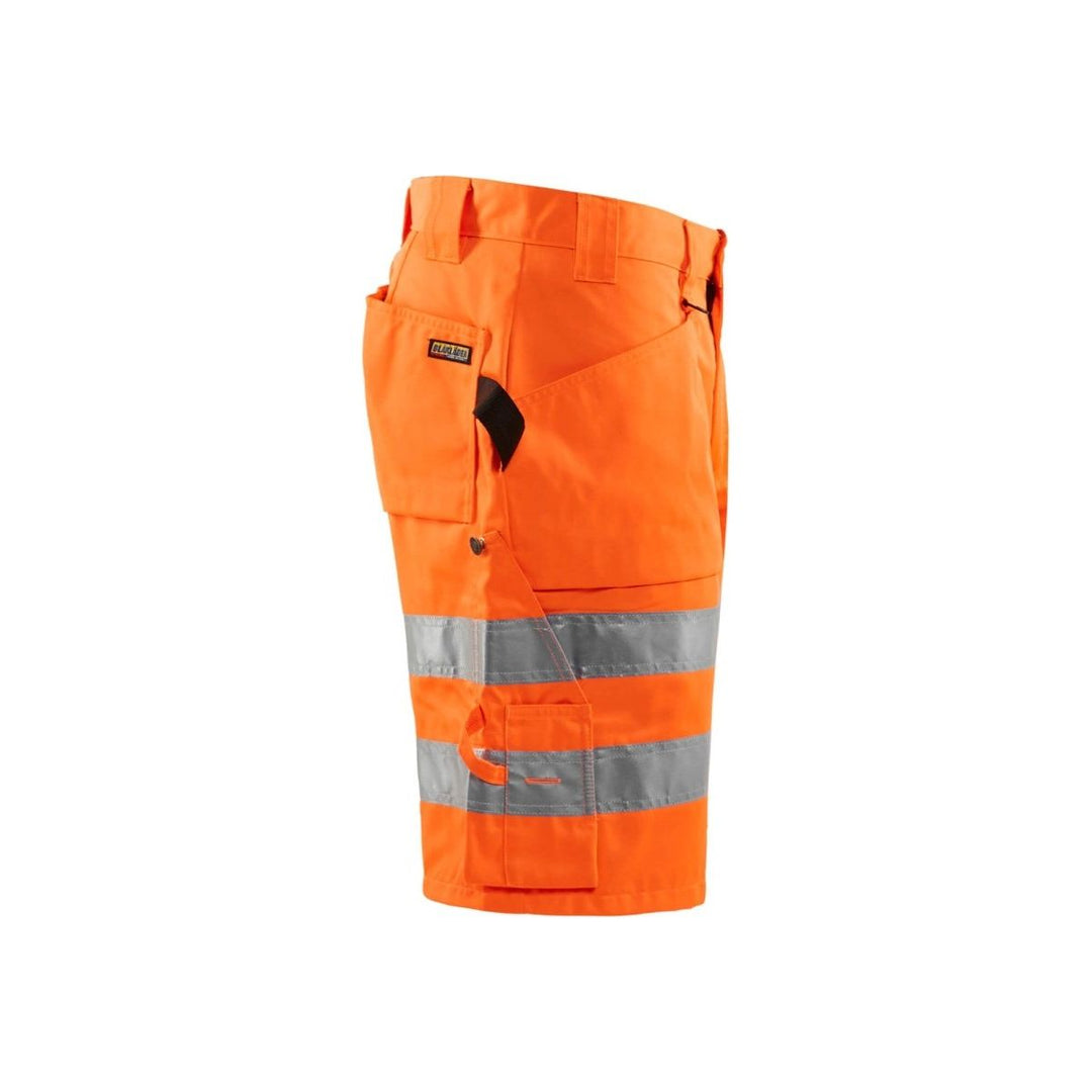 Blaklader 1537 Shorts Hi-Vis Orange - Mens (15371804) - workweargurus.com