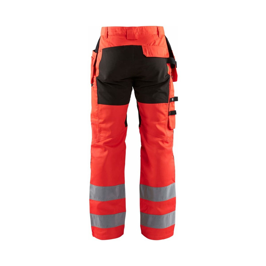 Blaklader 1552 Hi-Vis Stretch Trousers - Mens (15521811) - (Colours 2 of 2) - workweargurus.com