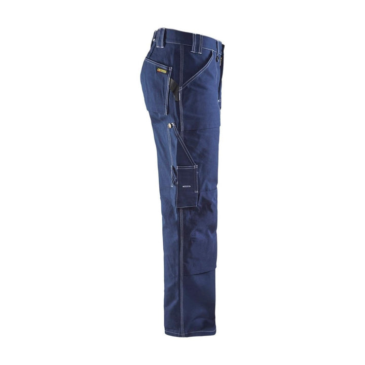 Blaklader 1570 Craftsman Trousers Navy-Blue - Mens (15701370) - workweargurus.com