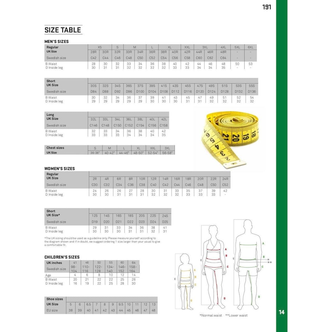 Blaklader 1594 Hi-Vis Trousers Stretch Holster Pockets - Mens (15941830) - (Colours 2 of 2) - workweargurus.com