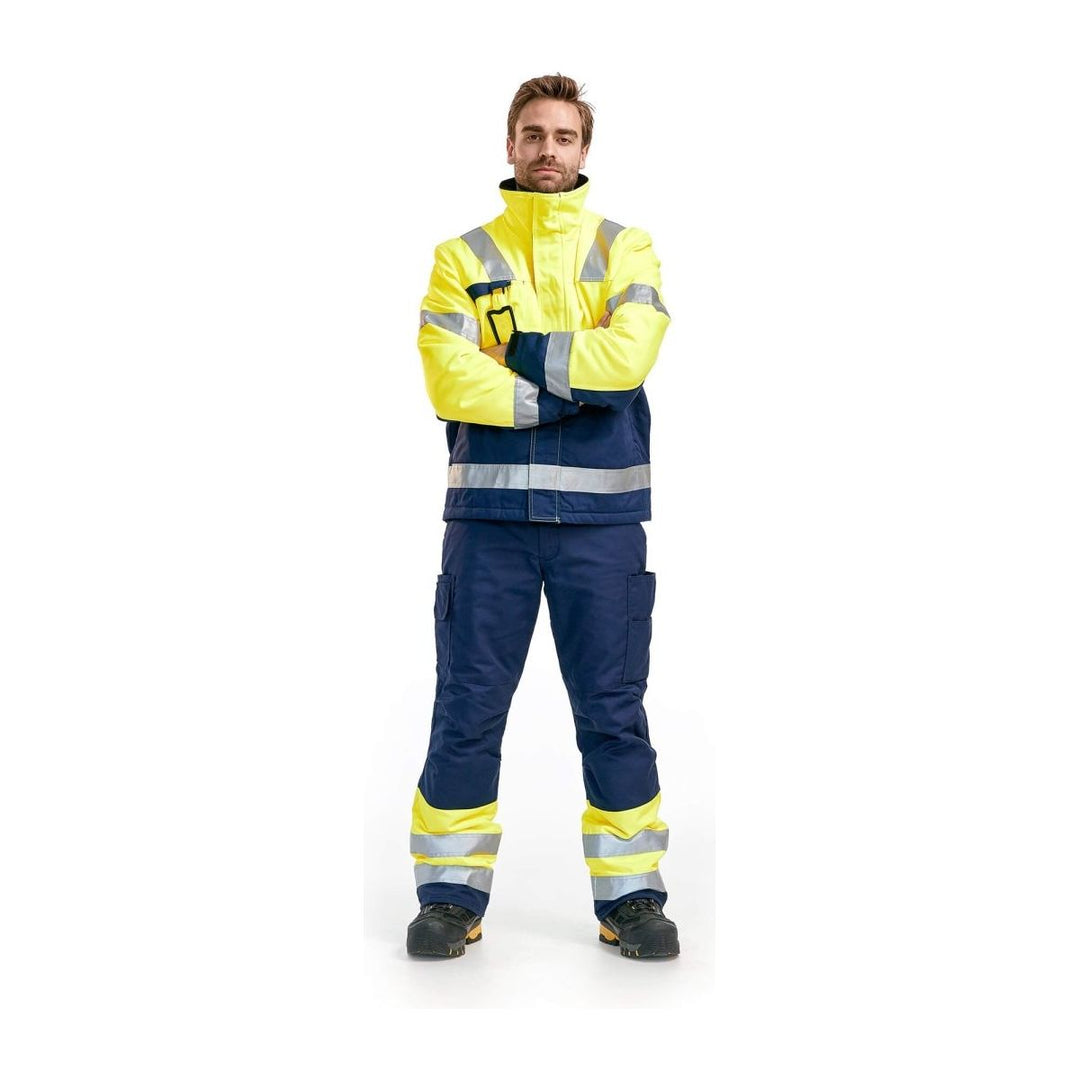 Blaklader 1862 Hi-Vis Winter Trousers - Mens (18621811) - (Colours 2 of 2) - workweargurus.com