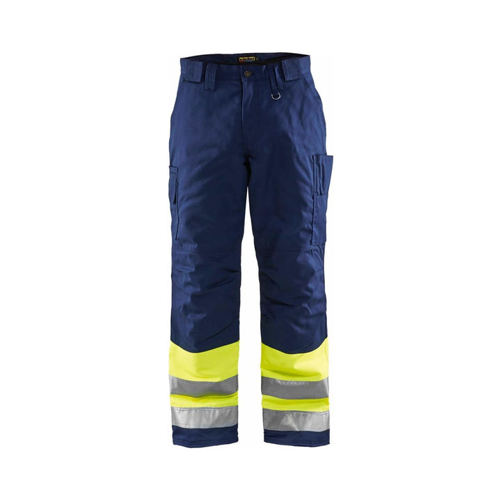 Blaklader 1862 Hi-Vis Winter Trousers - Mens (18621811) - (Colours 2 of 2) - workweargurus.com