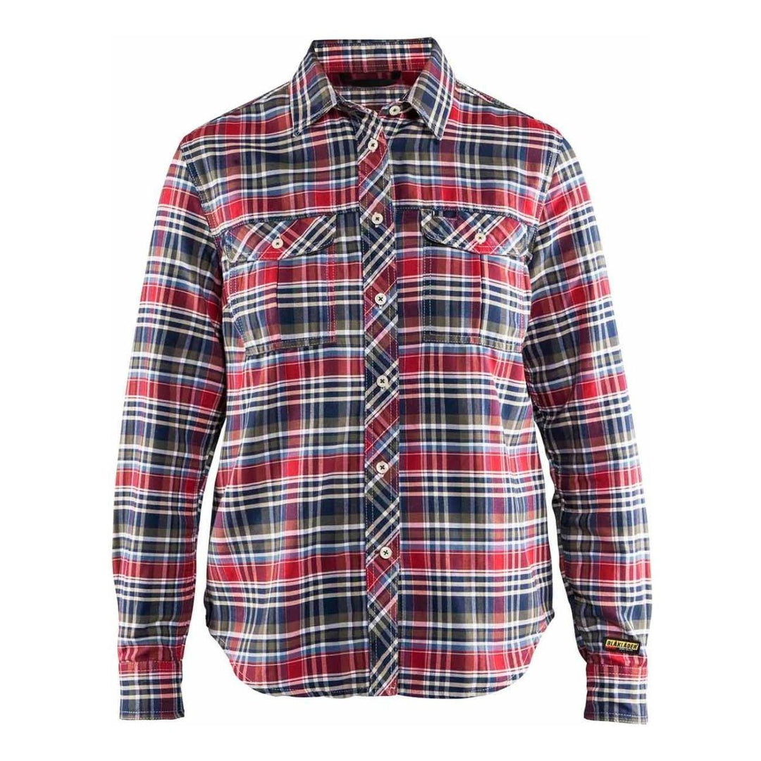 Blaklader 3209 Ladies Flannel Shirt - Womens (32091137) - workweargurus.com