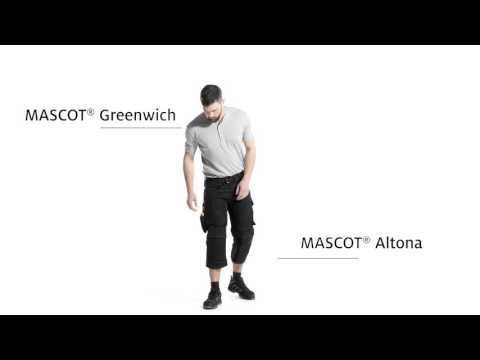 Mascot Altona 3-4 Trousers Kneepad-Pockets Two-Tone 14149-442 - Unique, Mens